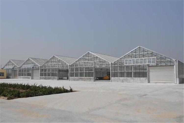 哈尔滨智能玻璃连栋温室骨架建设加工厂家直销_青州鲁源温室园艺工程